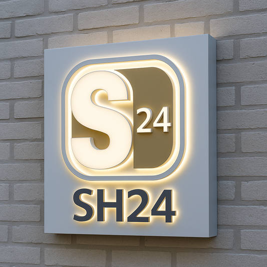 Leuchtkasten mit 3D-Elementen – individuelle Leuchtreklame mit Tiefenwirkung