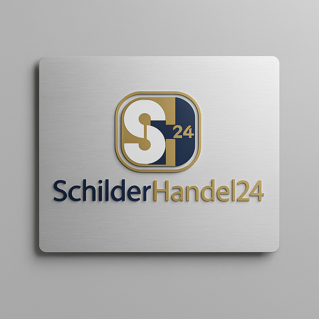 Firmenschild aus Aluminium – robust & langlebig