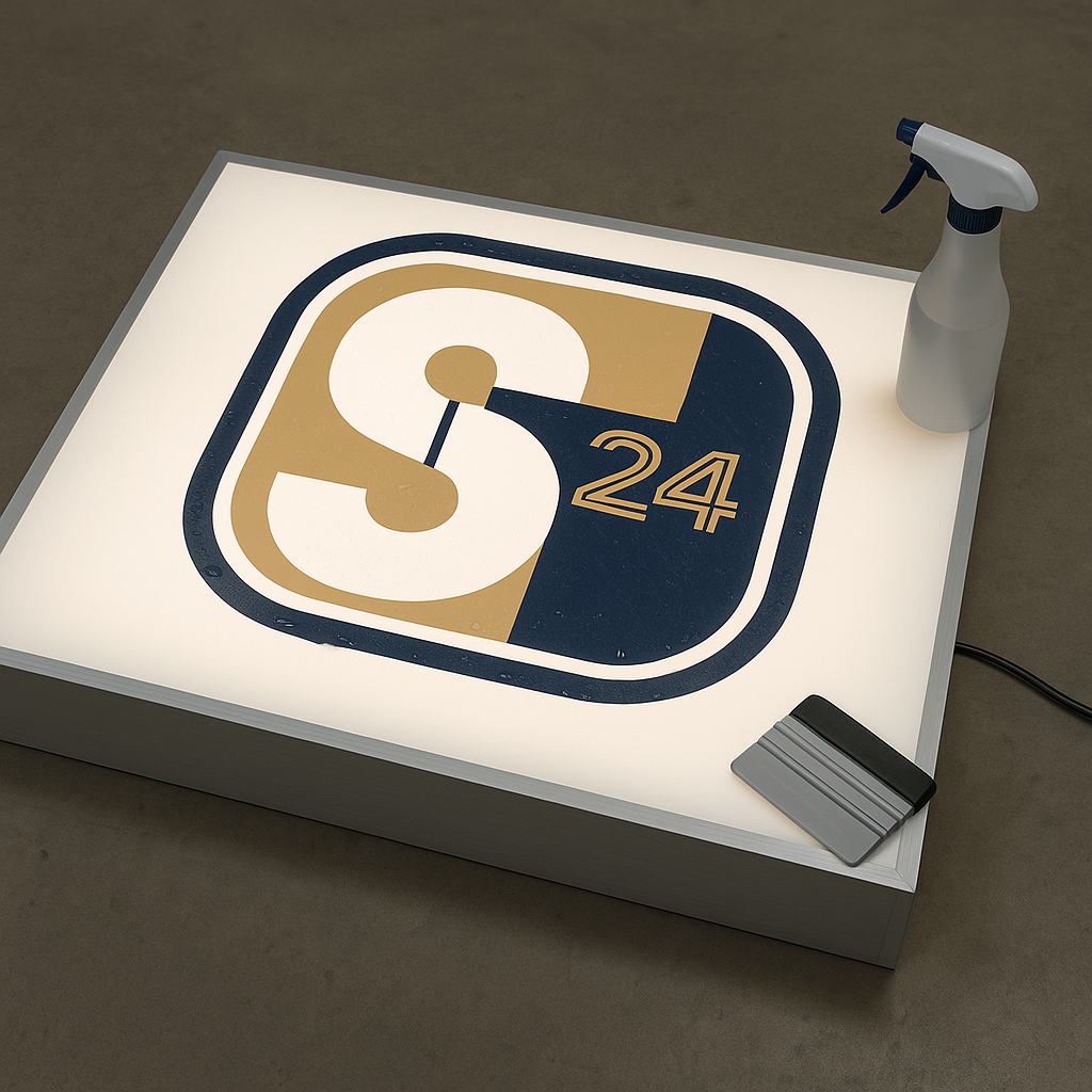 Leuchtkastenfolie – transluzente Folie für Lichtwerbung & Leuchtreklame