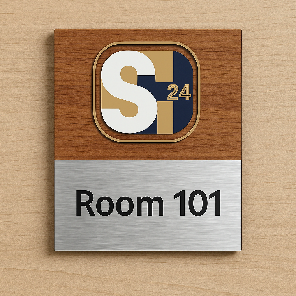 Tür-, Raum- & Hotelschilder – stilvolle Orientierung im Innenbereich