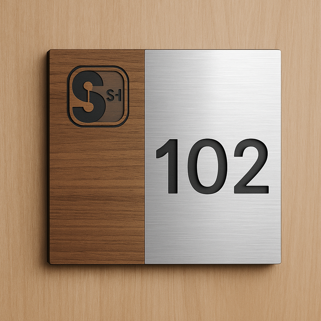 Tür-, Raum- & Hotelschilder – stilvolle Orientierung im Innenbereich